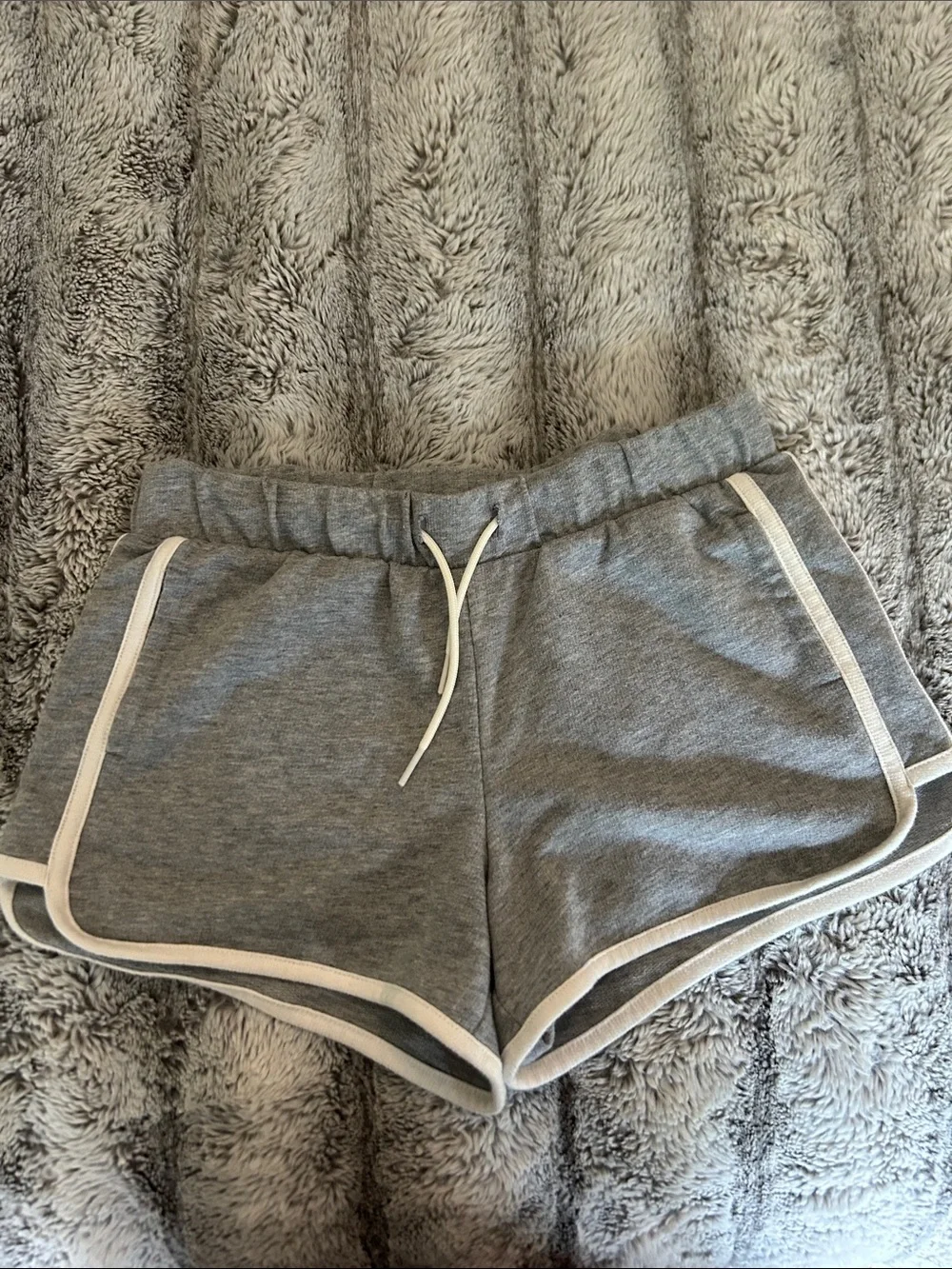 Old Navy Girls Athletic Shorts 2-Pair Bundle Black Gray - Size Large